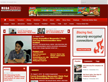 Tablet Screenshot of megamanado.com